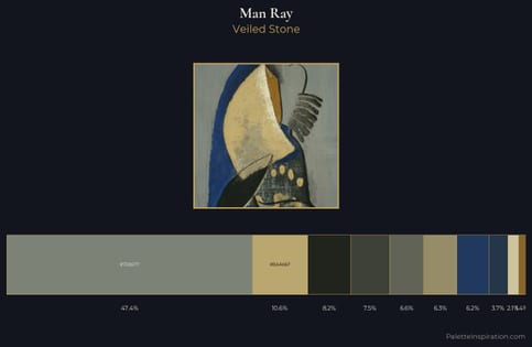 Man Ray Palette 5 - Veiled Stone