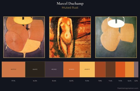 Marcel Duchamp Palette 8