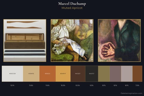 Marcel Duchamp Master Palette