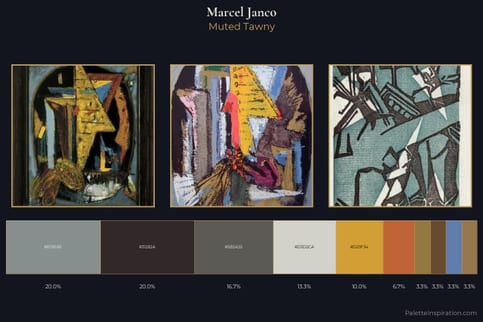 Marcel Janco Master Palette