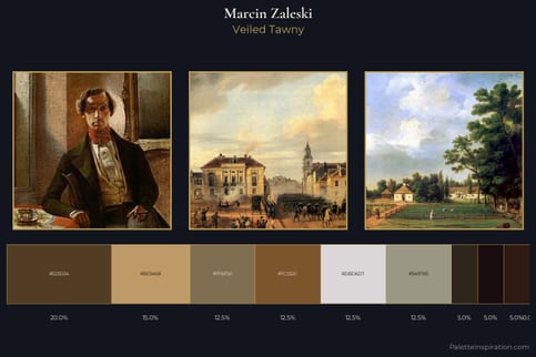 Marcin Zaleski Master Palette - Veiled Tawny