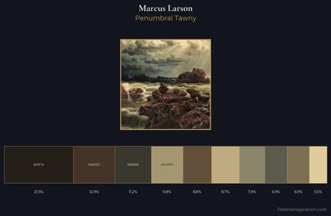 Marcus Larson Palette 4 - Penumbral Tawny