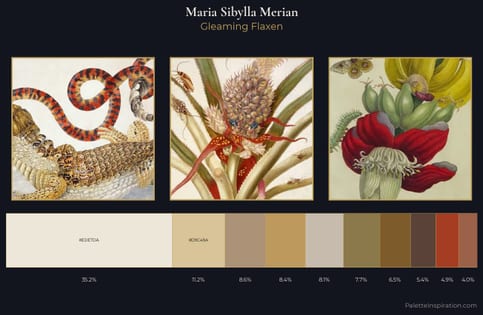 Maria Sibylla Merian Palette 1