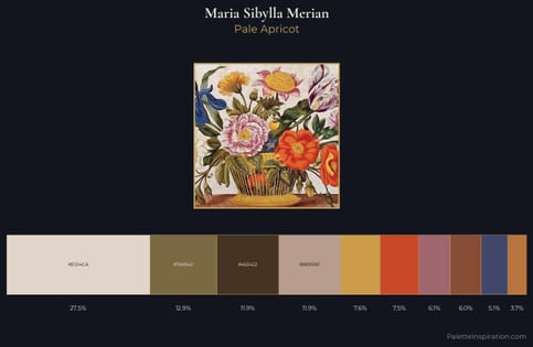 Maria Sibylla Merian Palette 6 - Pale Apricot