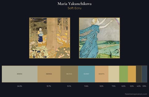 Maria Yakunchikova Palette 2 - Soft Ecru