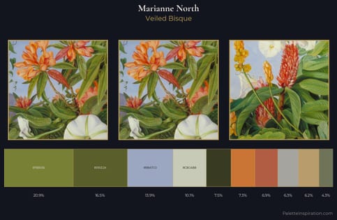 Marianne North Palette 6 - Veiled Bisque