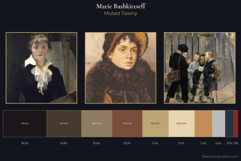 Marie Bashkirtseff Master Palette