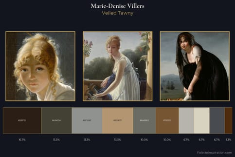 Marie-Denise Villers Master Palette