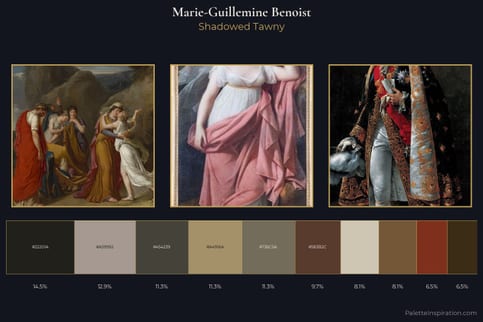 Marie-Guillemine Benoist Master Palette