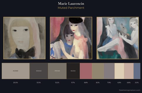 Marie Laurencin Palette 4