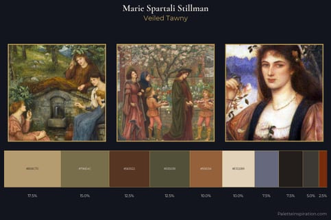 Marie Spartali Stillman Master Palette