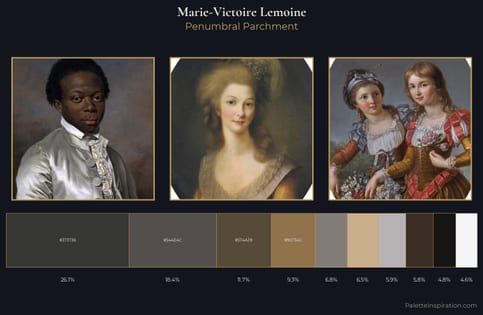 Marie-Victoire Lemoine Palette 2 - Penumbral Parchment