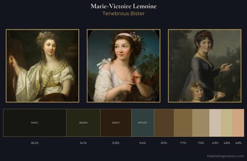 Marie-Victoire Lemoine Palette 5 - Tenebrous Bister