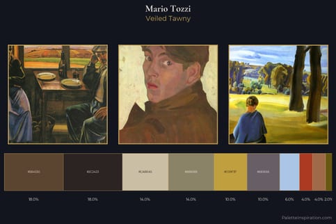 Mario Tozzi Master Palette - Veiled Tawny