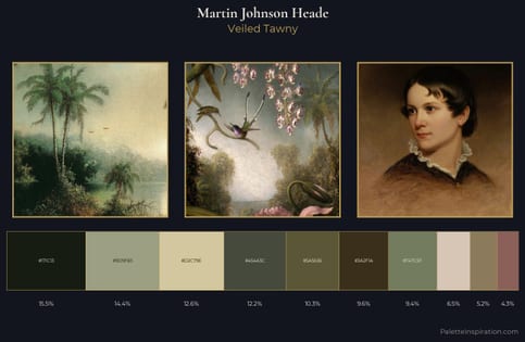 Martin Johnson Heade Palette 4 - Veiled Tawny
