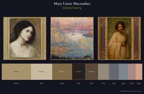 Mary Lizzie Macomber Palette 2 - Veiled Tawny
