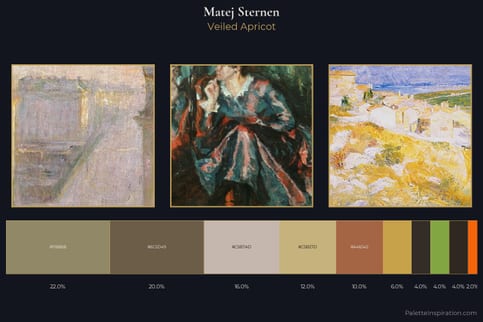 Matej Sternen Master Palette