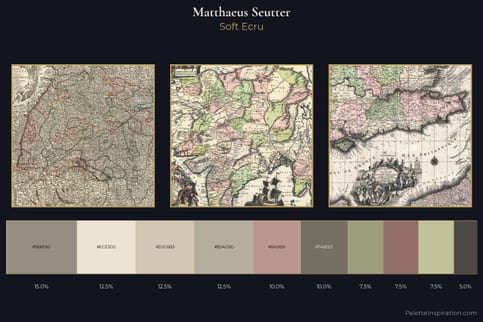 Matthaeus Seutter Master Palette