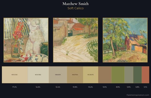 Matthew Smith Palette 2 - Soft Calico