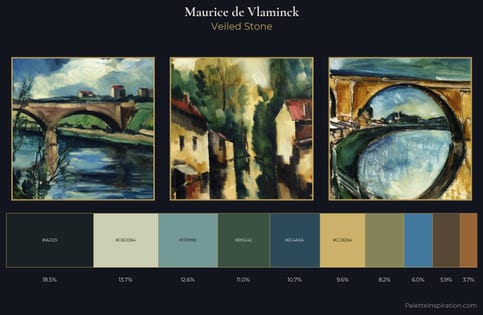 Maurice de Vlaminck Palette 5 - Veiled Stone