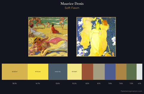 Maurice Denis Palette 3 - Soft Fawn