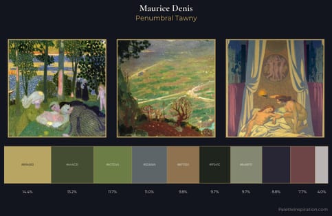 Maurice Denis Palette 8 - Penumbral Tawny