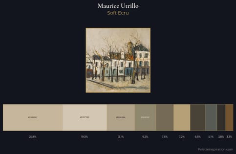 Maurice Utrillo Palette 3 - Soft Ecru