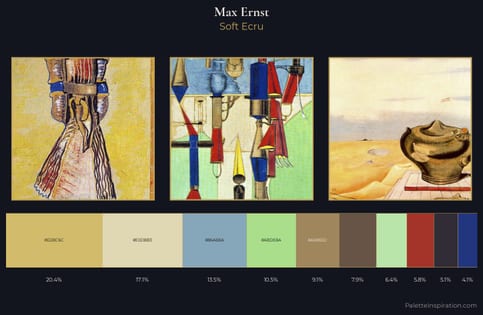 Max Ernst Palette 2 - Soft Ecru