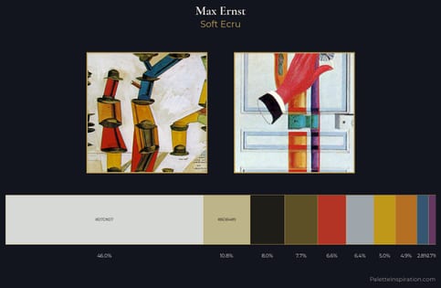 Max Ernst Palette 6 - Soft Ecru