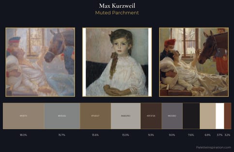 Max Kurzweil Palette 3 - Muted Parchment