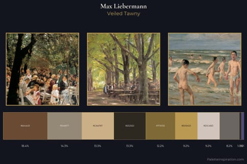 Max Liebermann Master Palette