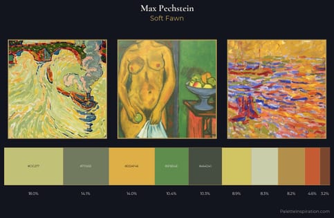 Max Pechstein Palette 1 - Soft Fawn