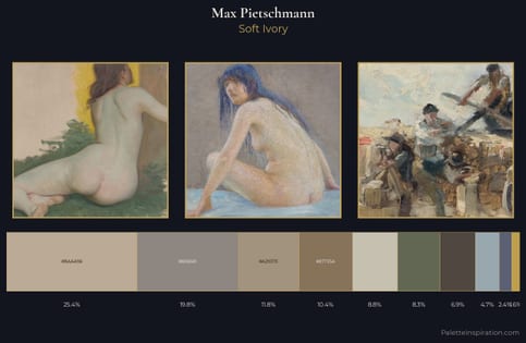Max Pietschmann Palette 4 - Soft Ivory