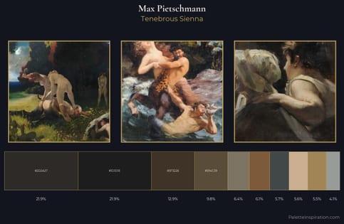 Max Pietschmann Palette 10 - Tenebrous Sienna