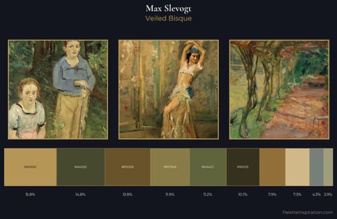 Max Slevogt Palette 4 - Veiled Bisque