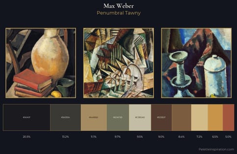Max Weber Palette 4 - Penumbral Tawny