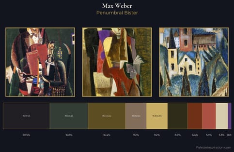 Max Weber Palette 6 - Penumbral Bister