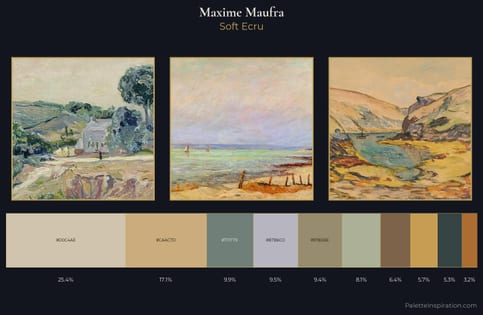 Maxime Maufra Palette 1