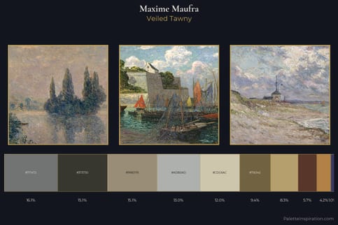 Maxime Maufra Master Palette