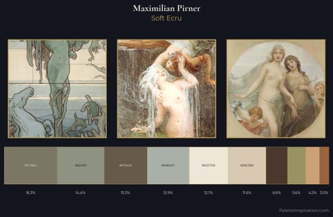 Maximilian Pirner Palette 1 - Soft Ecru