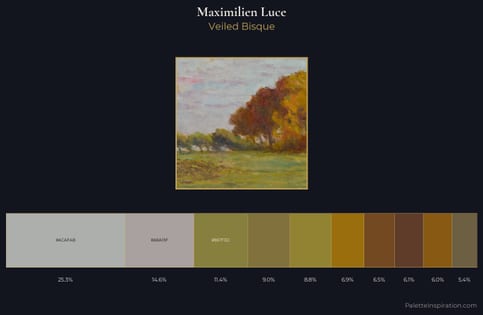 Maximilien Luce Palette 8 - Veiled Bisque