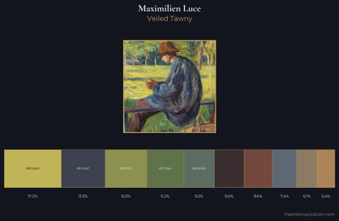 Maximilien Luce Palette 10 - Veiled Tawny