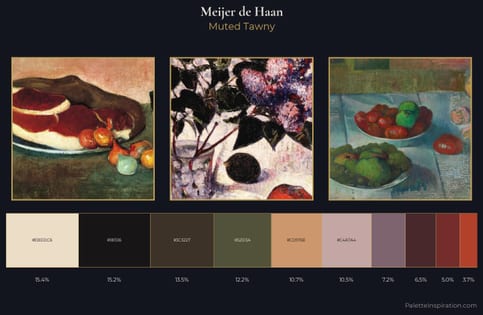 Meijer de Haan Palette 1