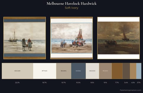 Melbourne Havelock Hardwick Palette 2 - Soft Ivory