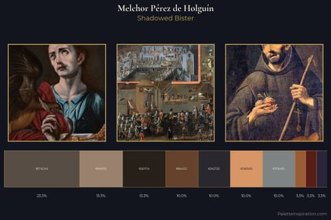 Melchor Pérez de Holguín Master Palette