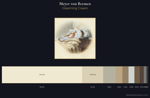 Meyer von Bremen Palette 1 - Gleaming Cream