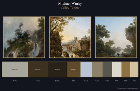 Michael Wutky Palette 1 - Veiled Tawny