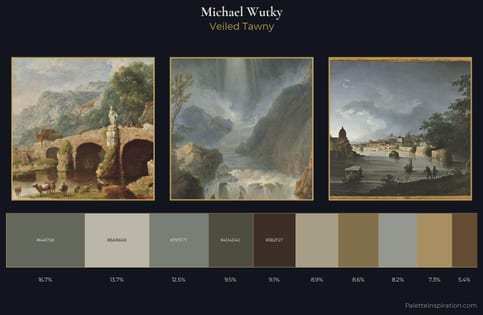 Michael Wutky Palette 2 - Veiled Tawny