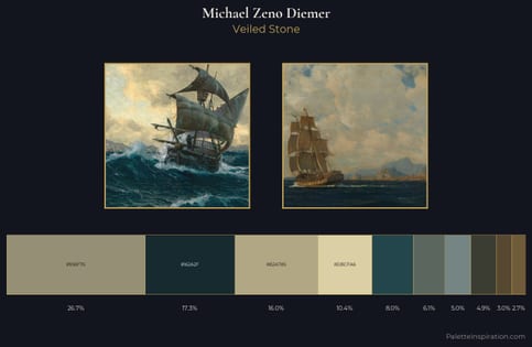Michael Zeno Diemer Palette 3 - Veiled Stone