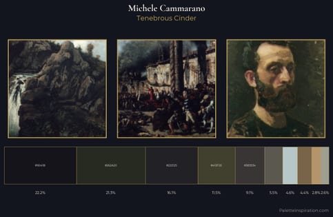 Michele Cammarano Palette 8 - Tenebrous Cinder
